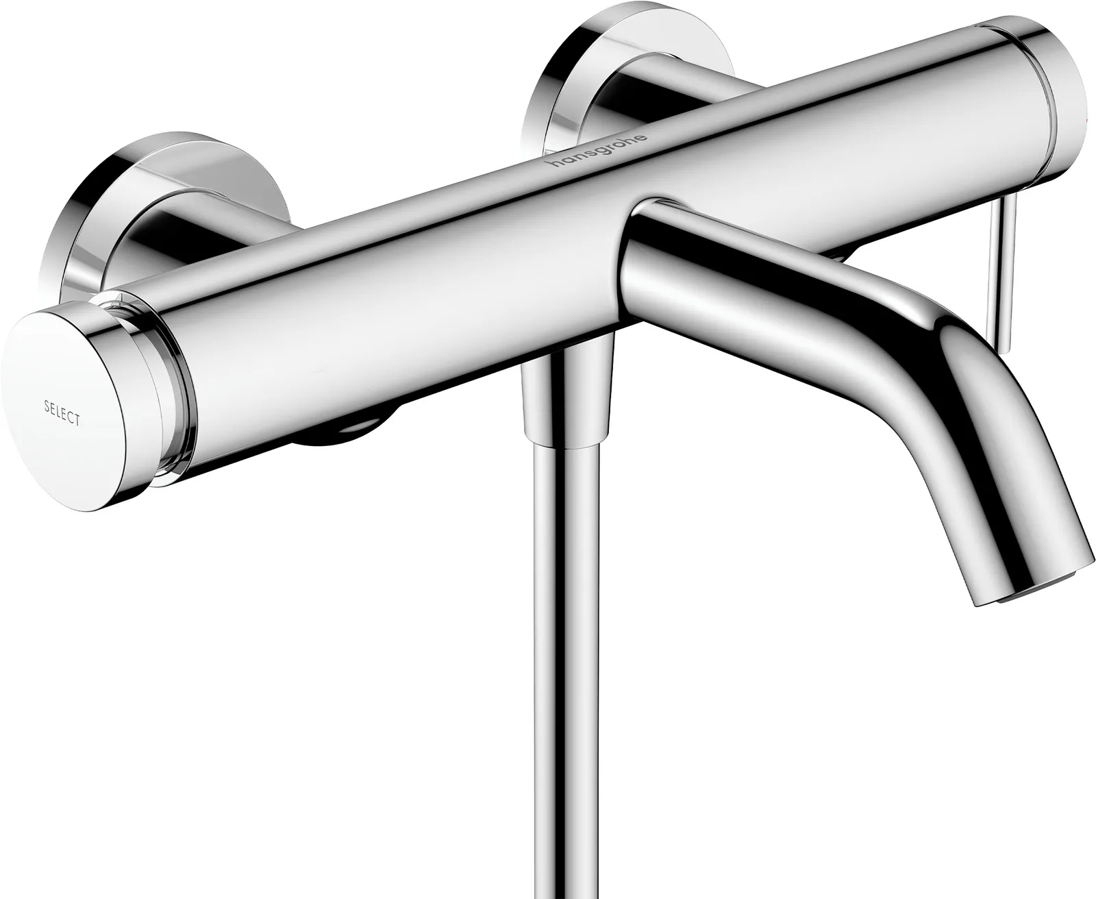 Tecturis S Single-lever bath mixer for exposed installation