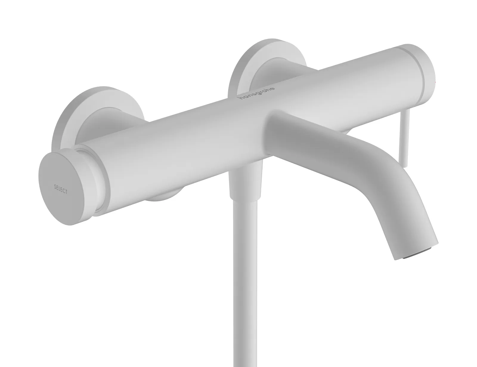 Tecturis S Single-lever bath mixer for exposed installation