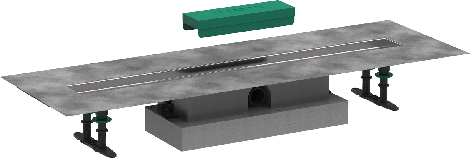 UBox universal Complete set for flat installation - 800 for shower drain finish sets