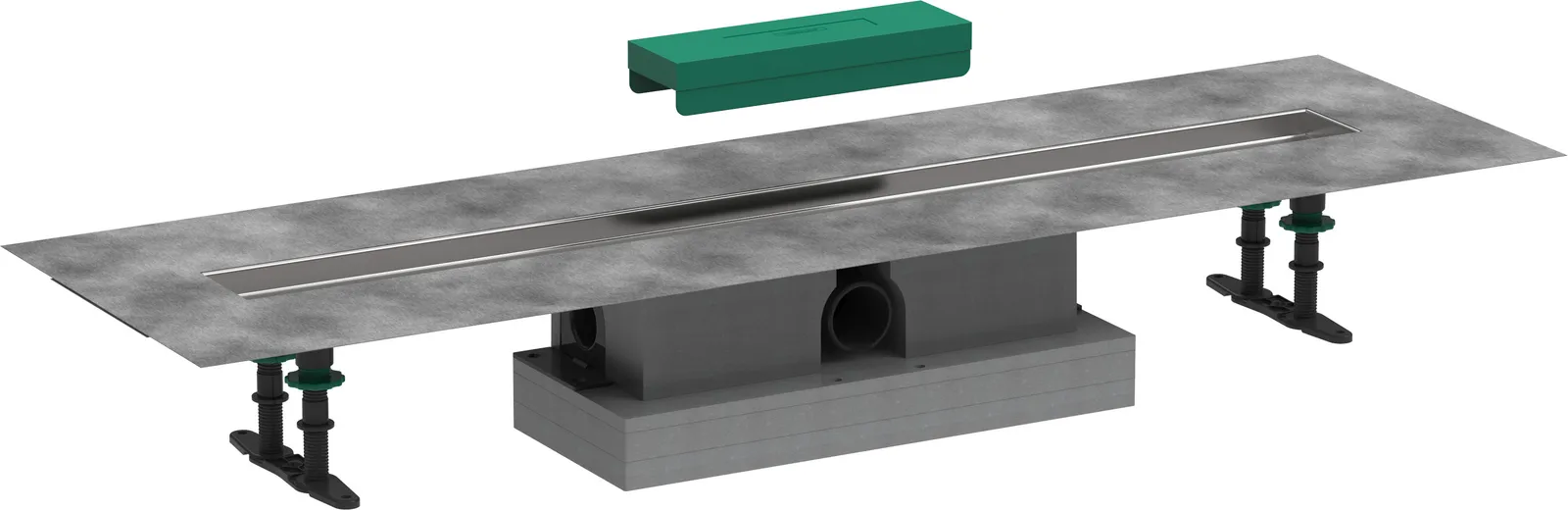 UBox universal Toʻliq toʻplam, standart montaj - 900 uchun, dush traplari pardoz toʻplamlari uchun