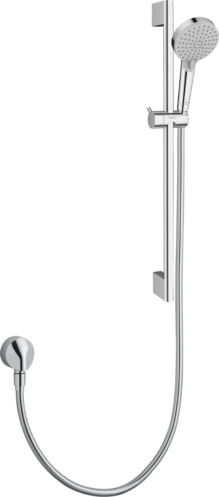 Vernis Blend Shower set 100 Vario 1.5 GPM with shower rail 65 cm