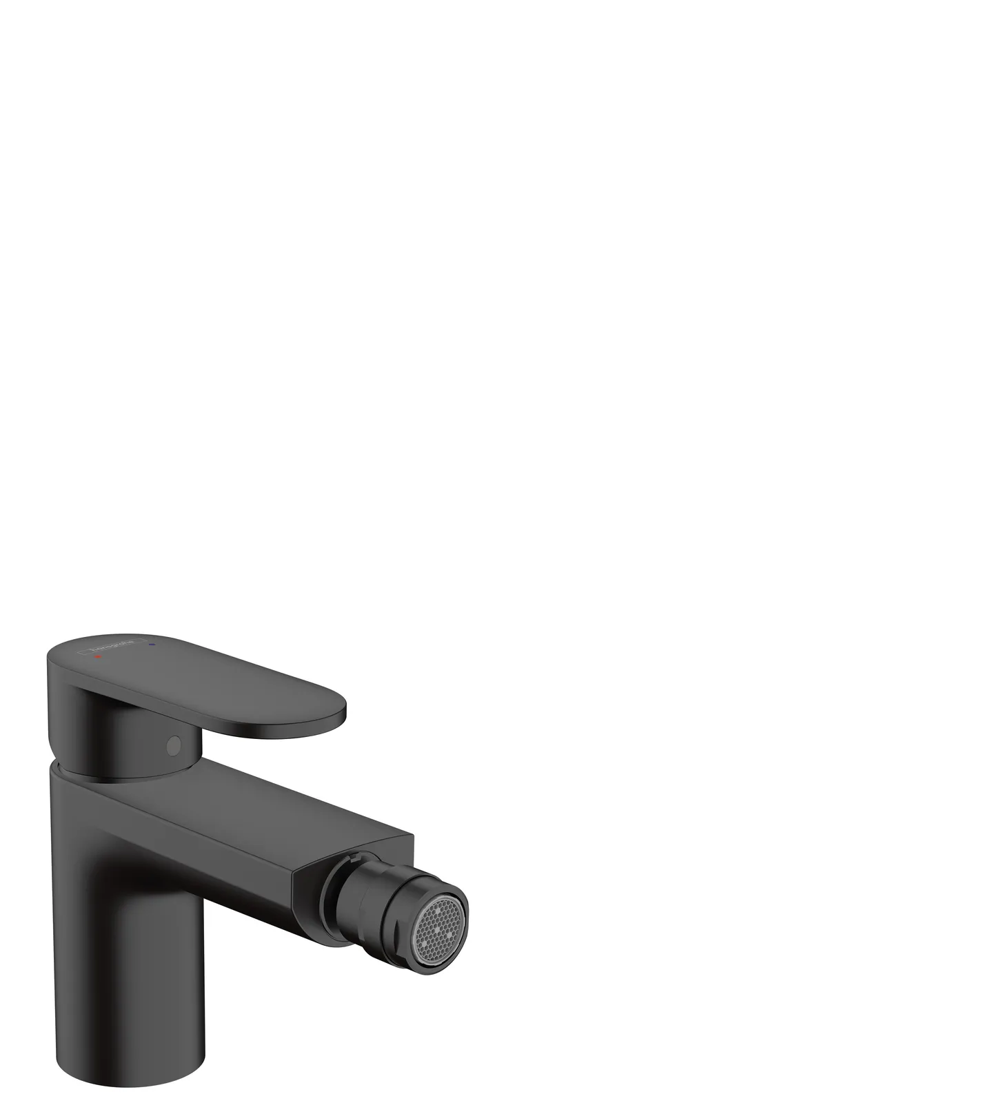 Vernis Blend Single-lever bidet mixer with metal pop-up waste
