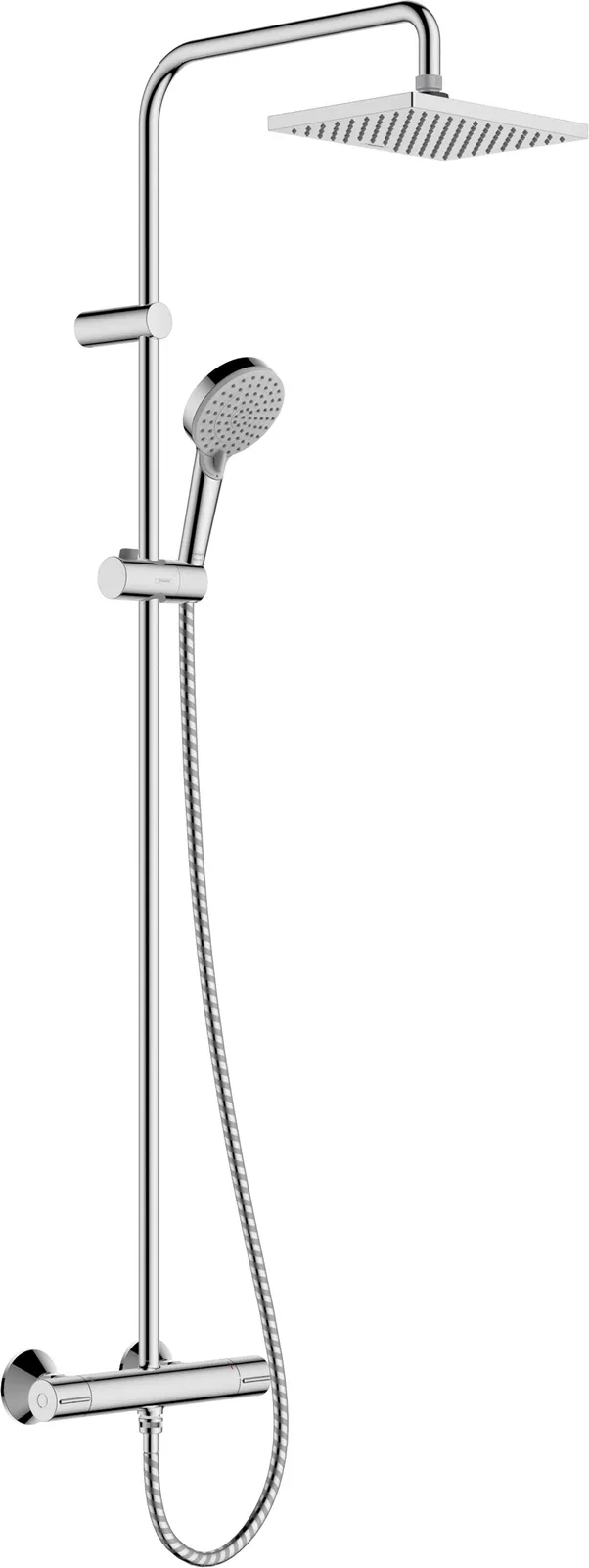 Vernis Shape Showerpipe 230 1jet with thermostat