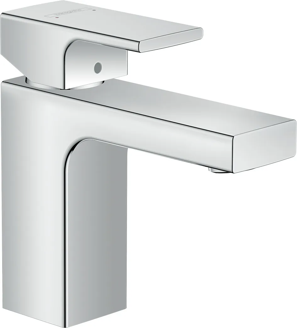 Vernis Shape Bir dastali lavabo aralashtirgichi 100, izolyatsiyalangan suv kanali bilan, drenaj klapanisiz