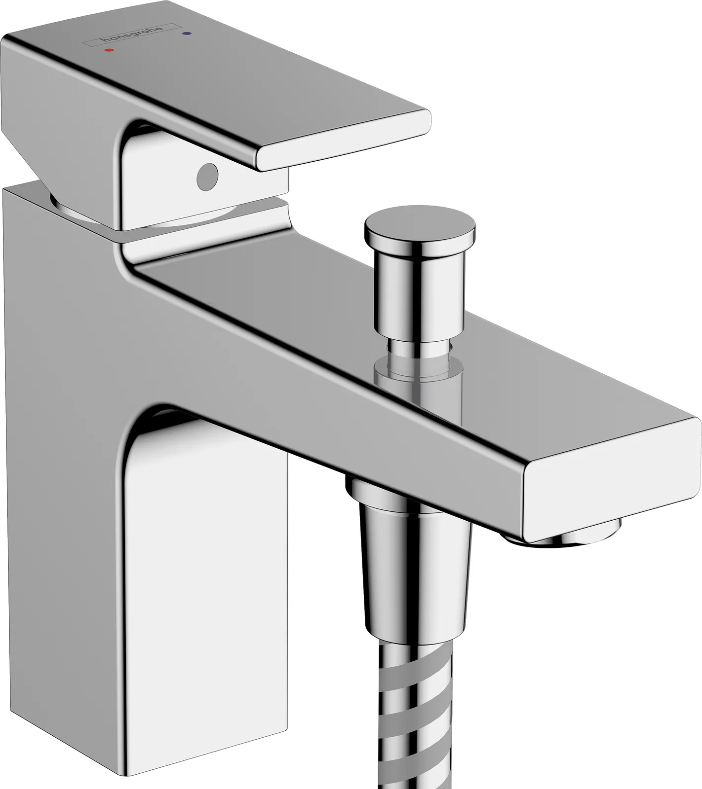 Vernis Shape Single-lever bath and shower mixer Monotrou with 2 flow options