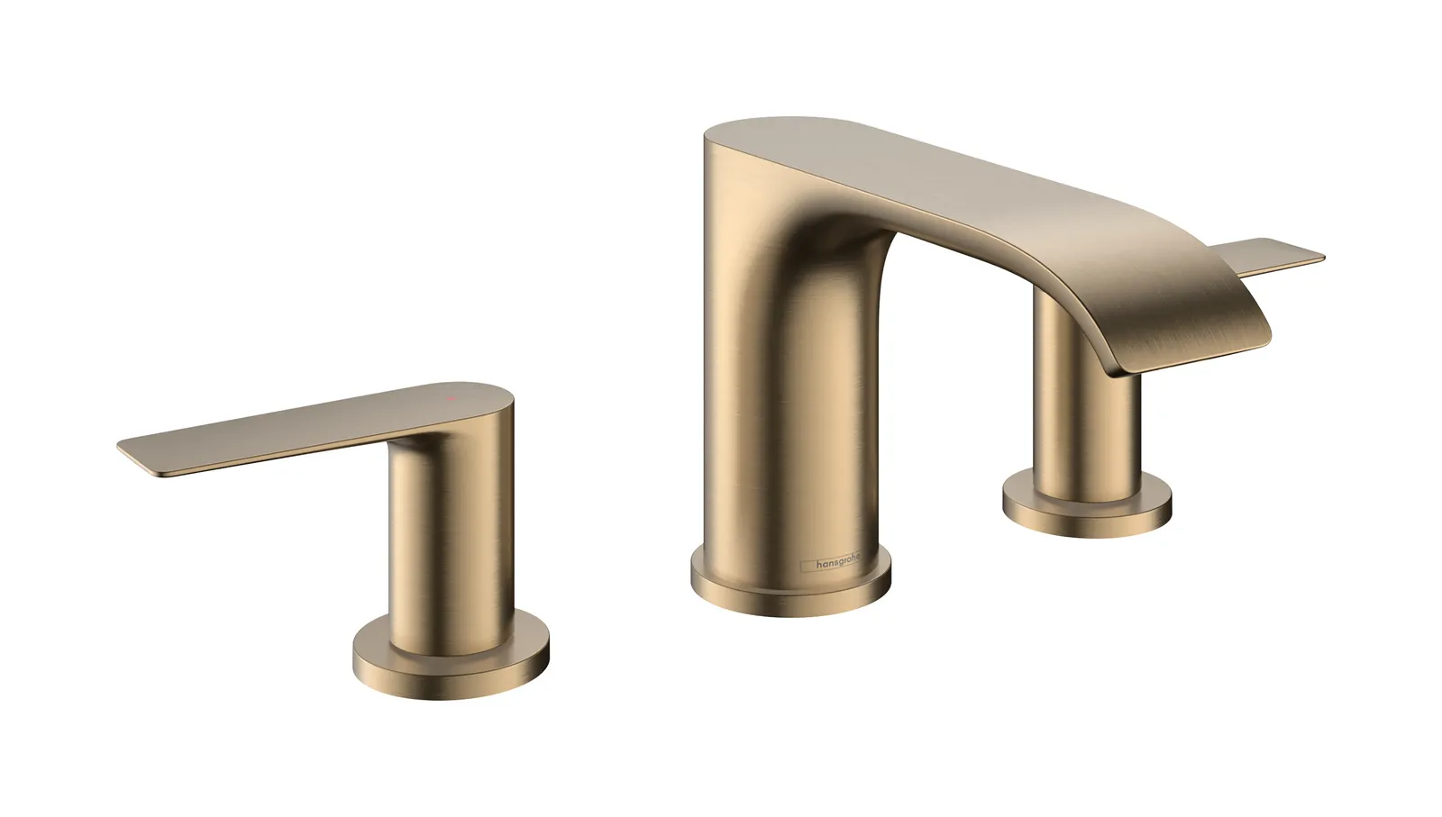 Vivenis Basin mixer 90, 3-hole with pop-up waste