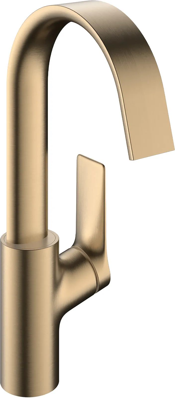 Vivenis Single lever basin mixer 210 with swivel spout and pop-up waste