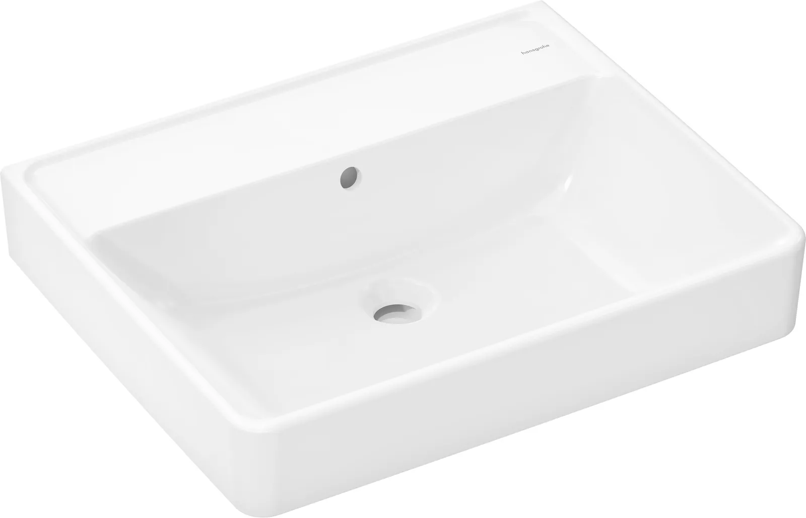 Xanuia Q Countertop basin 600/480 without tap hole with overflow