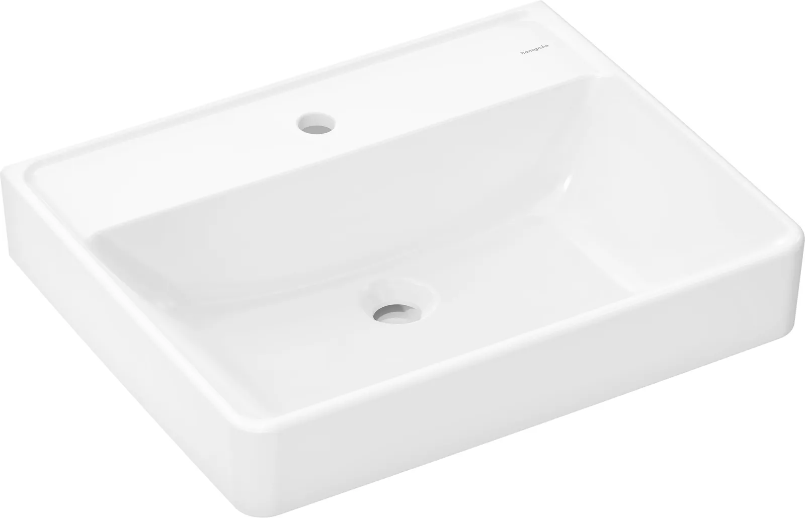 Xanuia Q Раковина 600/480 с отверстием под смеситель без перелива, SmartClean