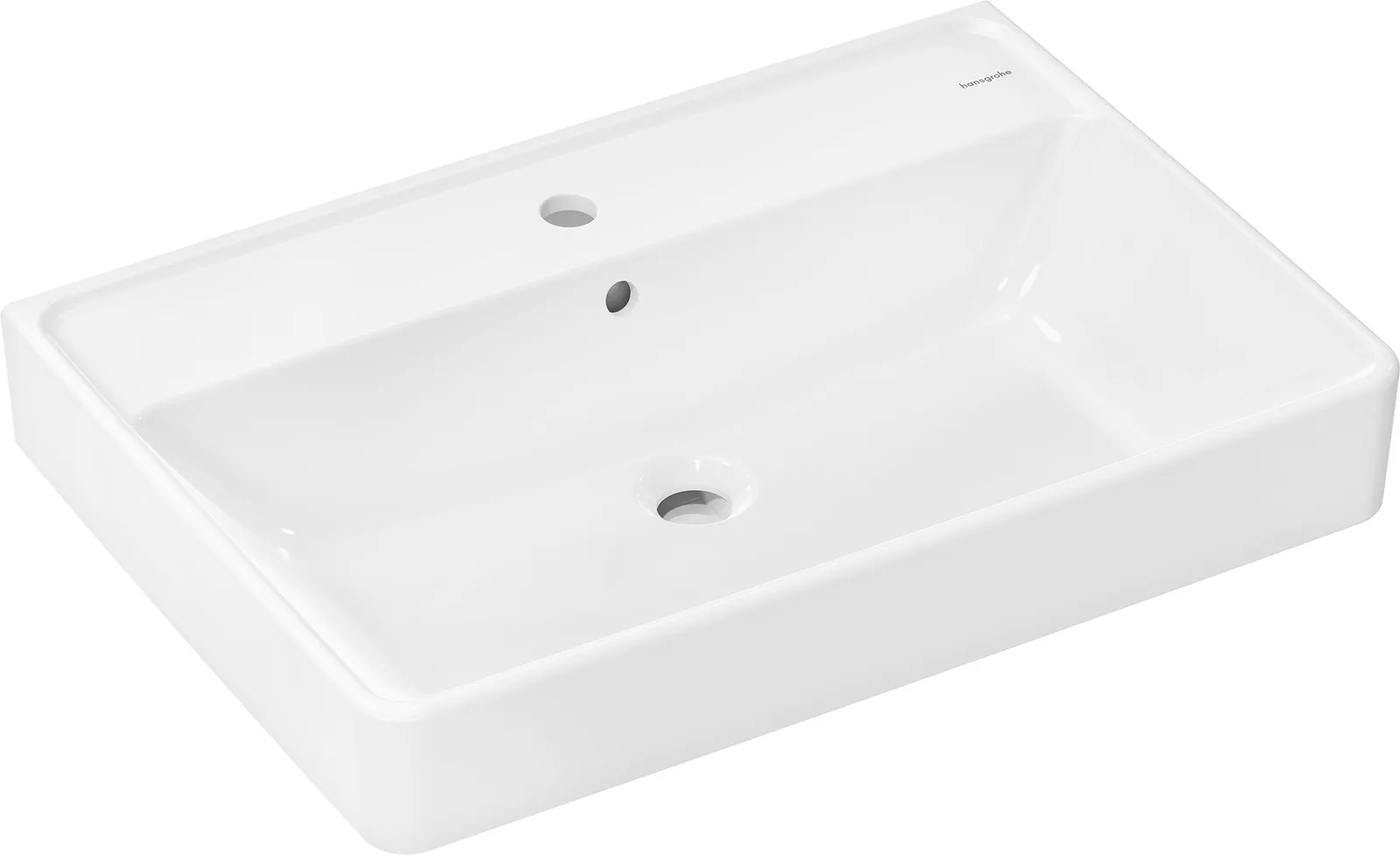 Xanuia Q Lavabo 700/480, joʻmrak teshigi va toshish teshigi bilan, SmartClean