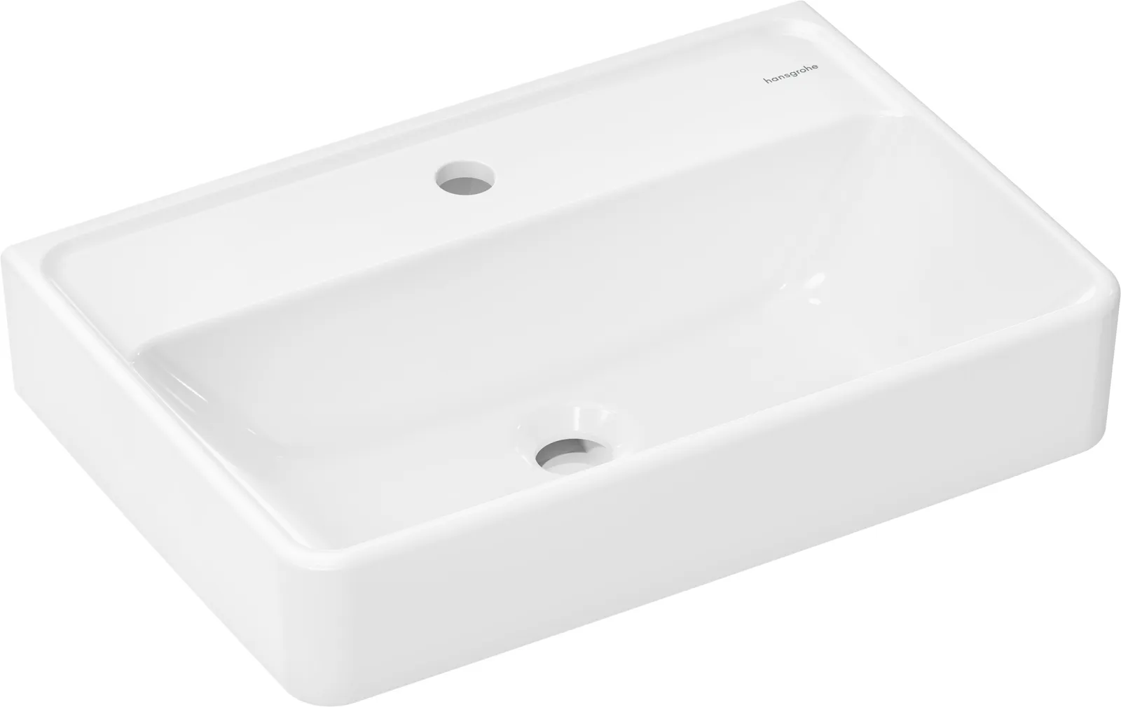 Xanuia Q Раковина компактная 550/370 с отверстием под смеситель без перелива, SmartClean