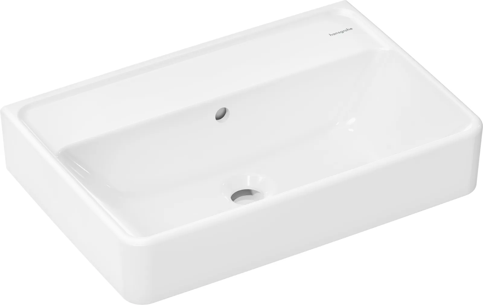Xanuia Q Ixcham lavabo 550/370, joʻmrak teshigisiz, toshish teshigi bilan