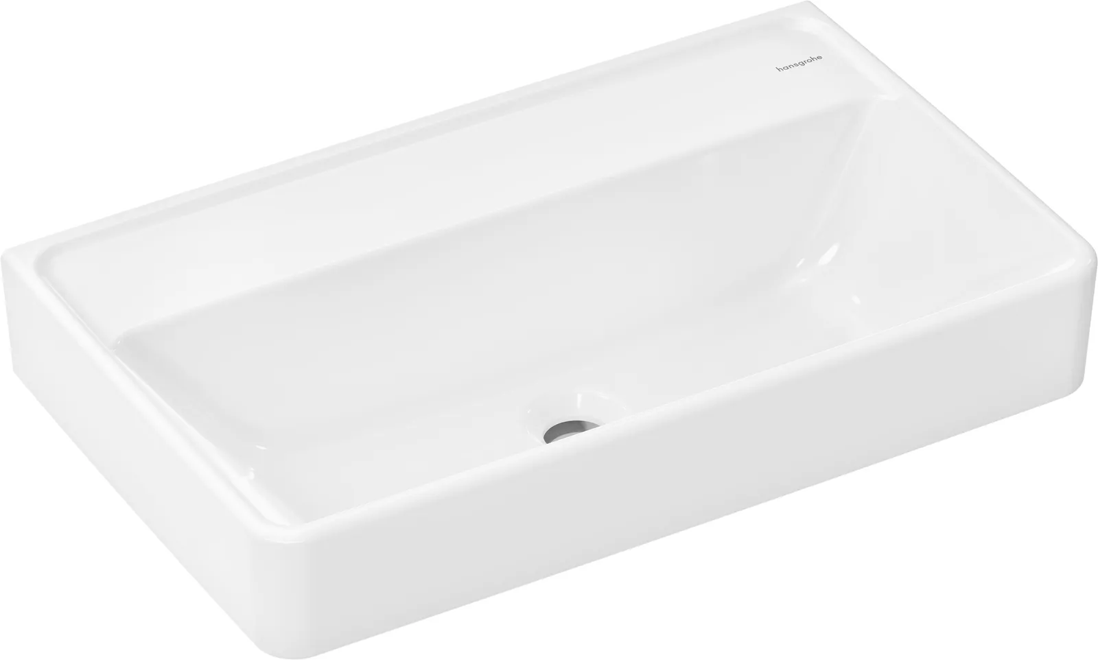 Xanuia Q Раковина компактная 650/390 без отверстия под смеситель и перелива