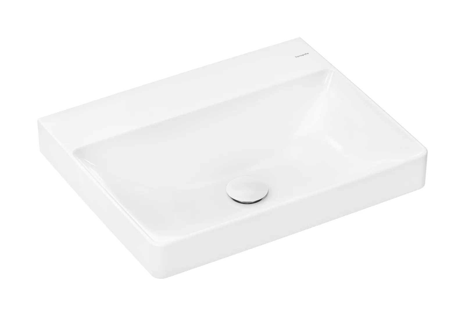Xelu Q Раковина-столешница 600/480 без отверстия под смеситель и перелива, SmartClean