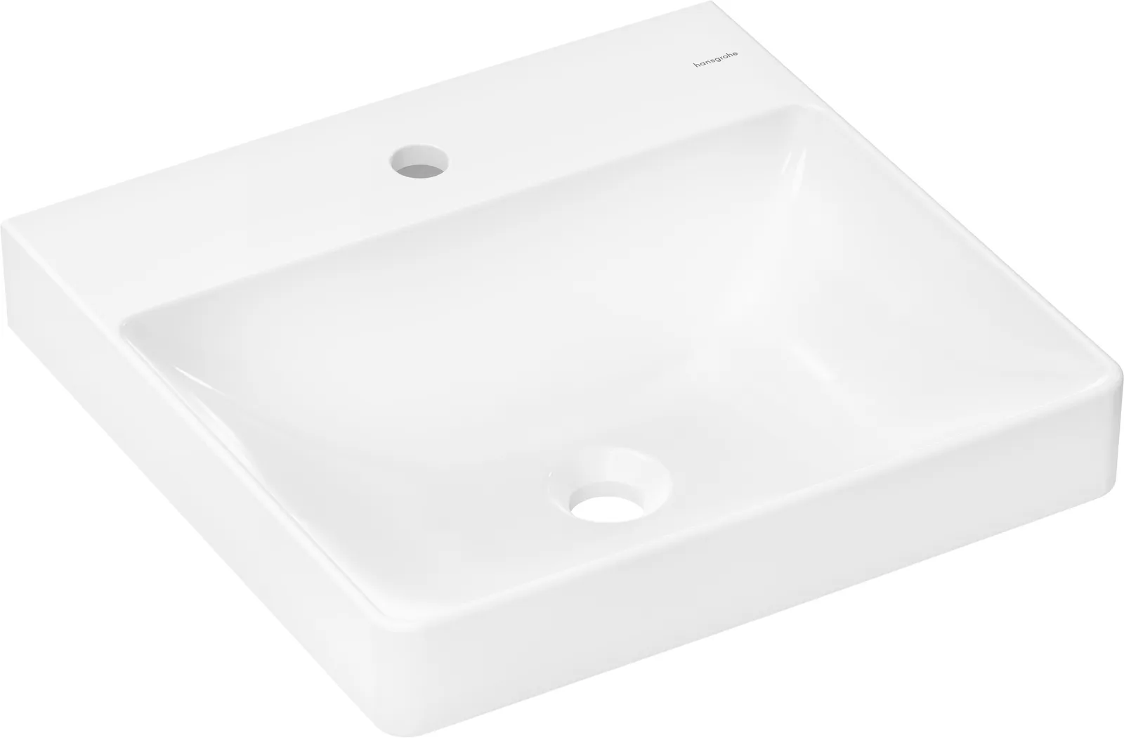 Xelu Q Hand basin 500/480 with tap hole without overflow