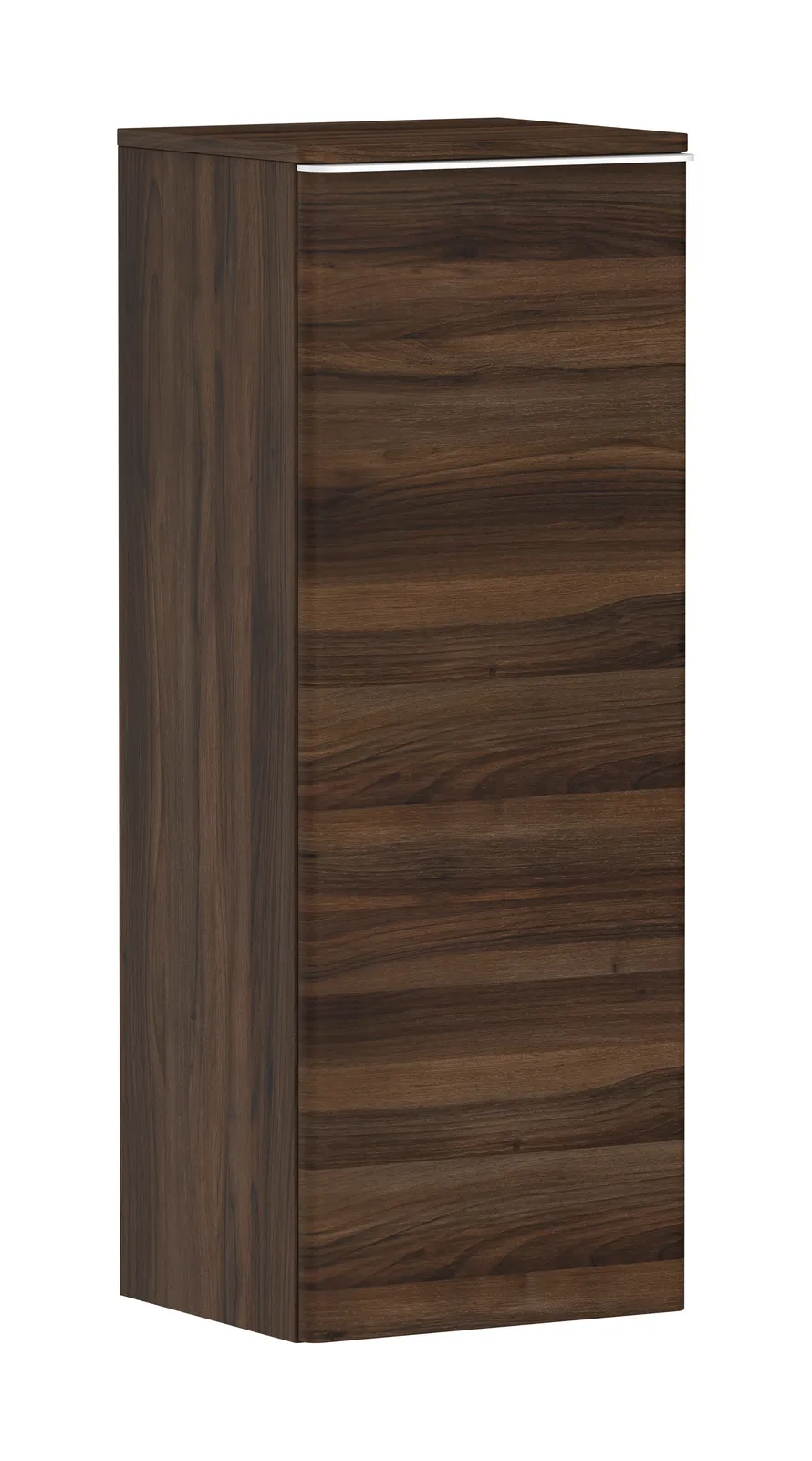Xelu Q Half-height cabinet dark walnut 400/350, hinges on the right