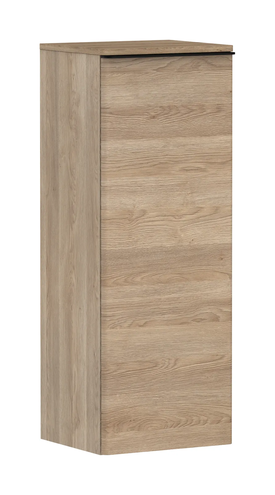Xelu Q Half-height cabinet natural oak 400/350, hinges on the right