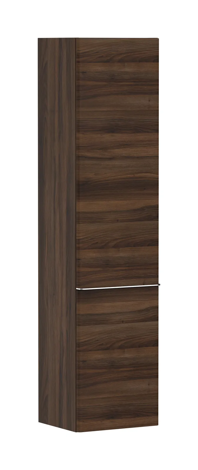 Xelu Q Tall cabinet dark walnut 400/350, hinges on the left