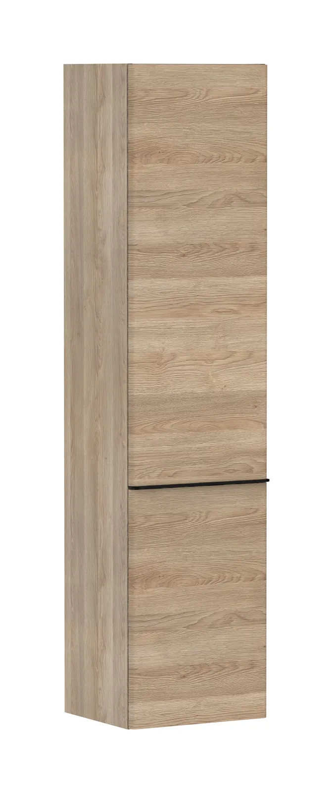 Xelu Q Tall cabinet natural oak 400/350, hinges on the left