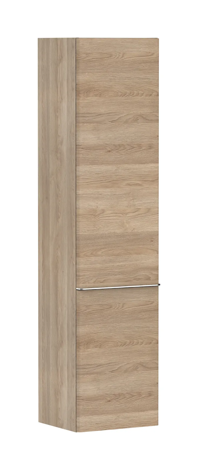 Xelu Q Tall cabinet natural oak 400/350, hinges on the left