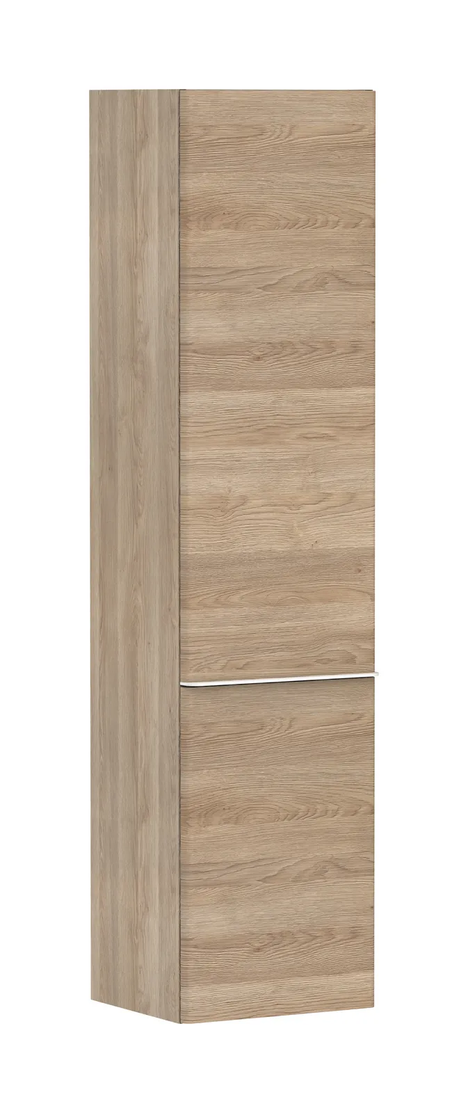 Xelu Q Tall cabinet natural oak 400/350, hinges on the left