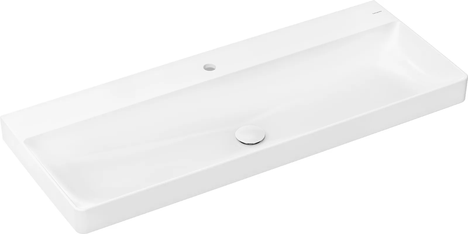 Xelu Q Basin 1200/480 with tap hole and without overflow, SmartClean