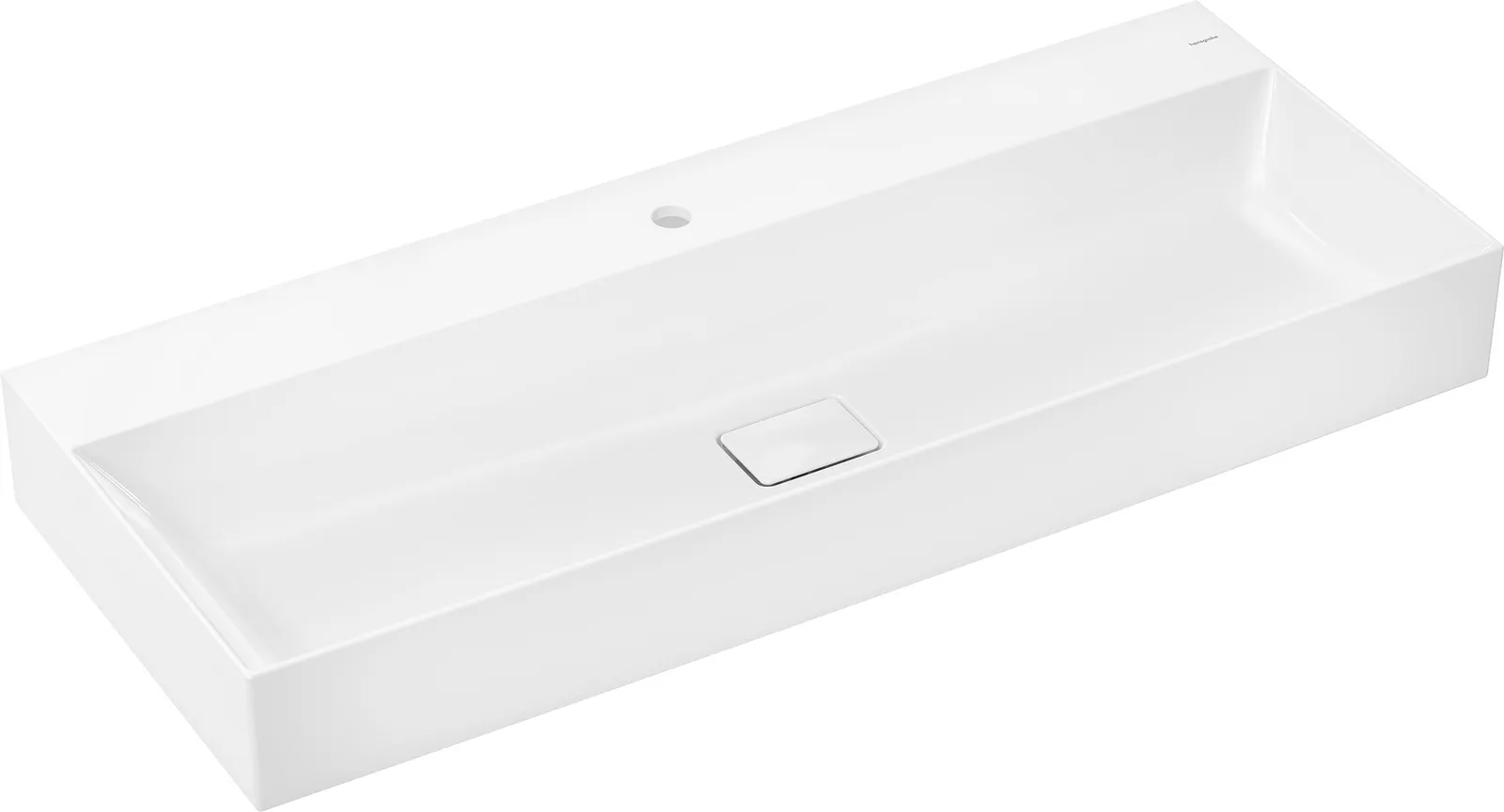 Xevolos E Countertop basin 1200/480 with tap hole without overflow, SmartClean