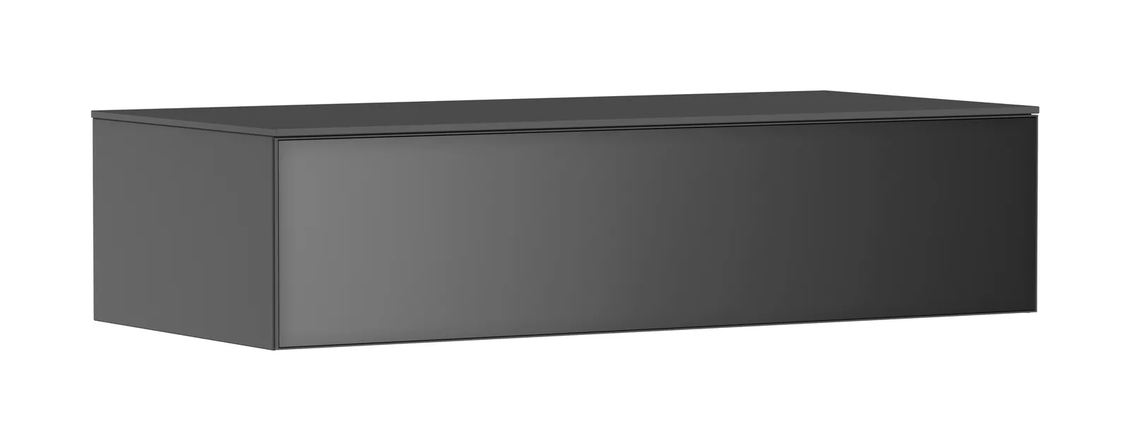 Xevolos E Komod Slate mat kulrang 1180/550, 1 tortmali va qoplama panel bilan