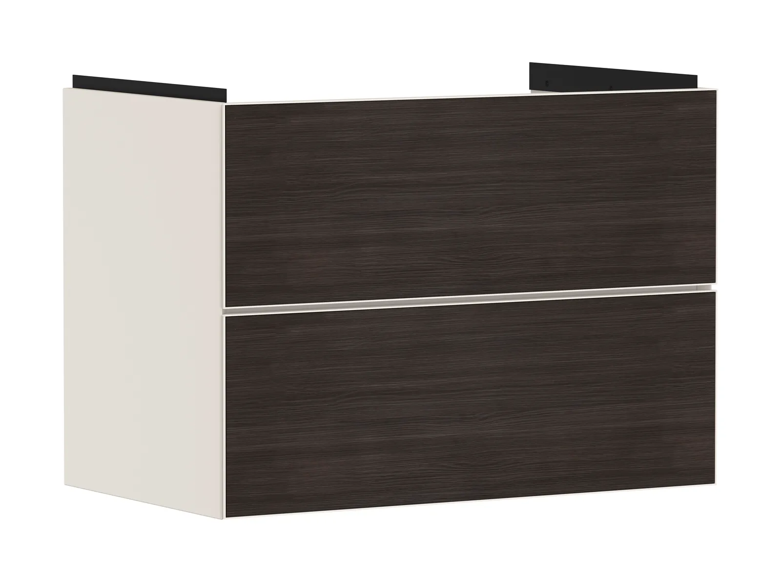Xevolos E Vanity unit matt sand beige 780/475 with 2 drawers for basin