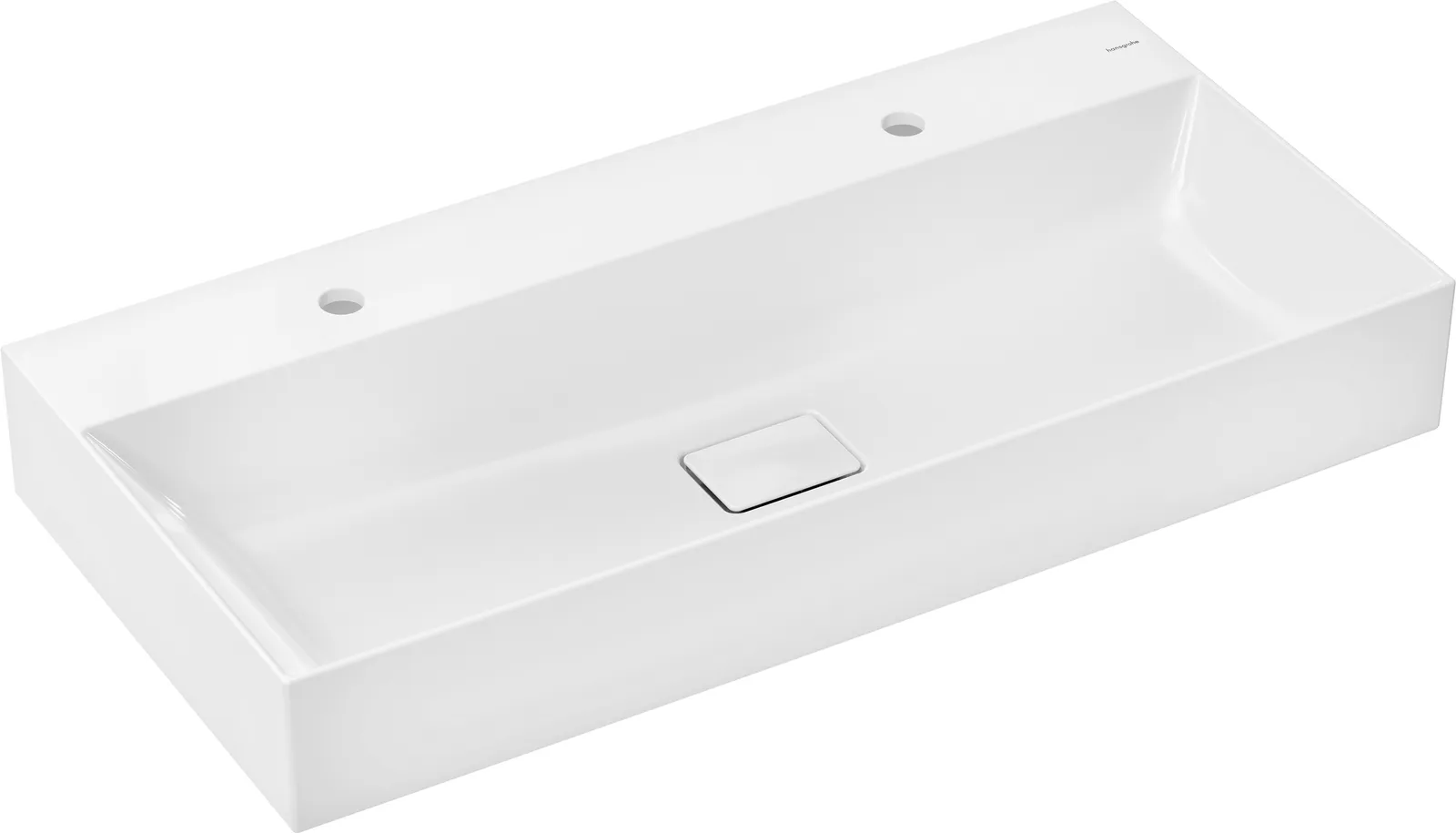Xevolos E Раковина 1000/480 с 2 отверстиями под смеситель без перелива, SmartClean