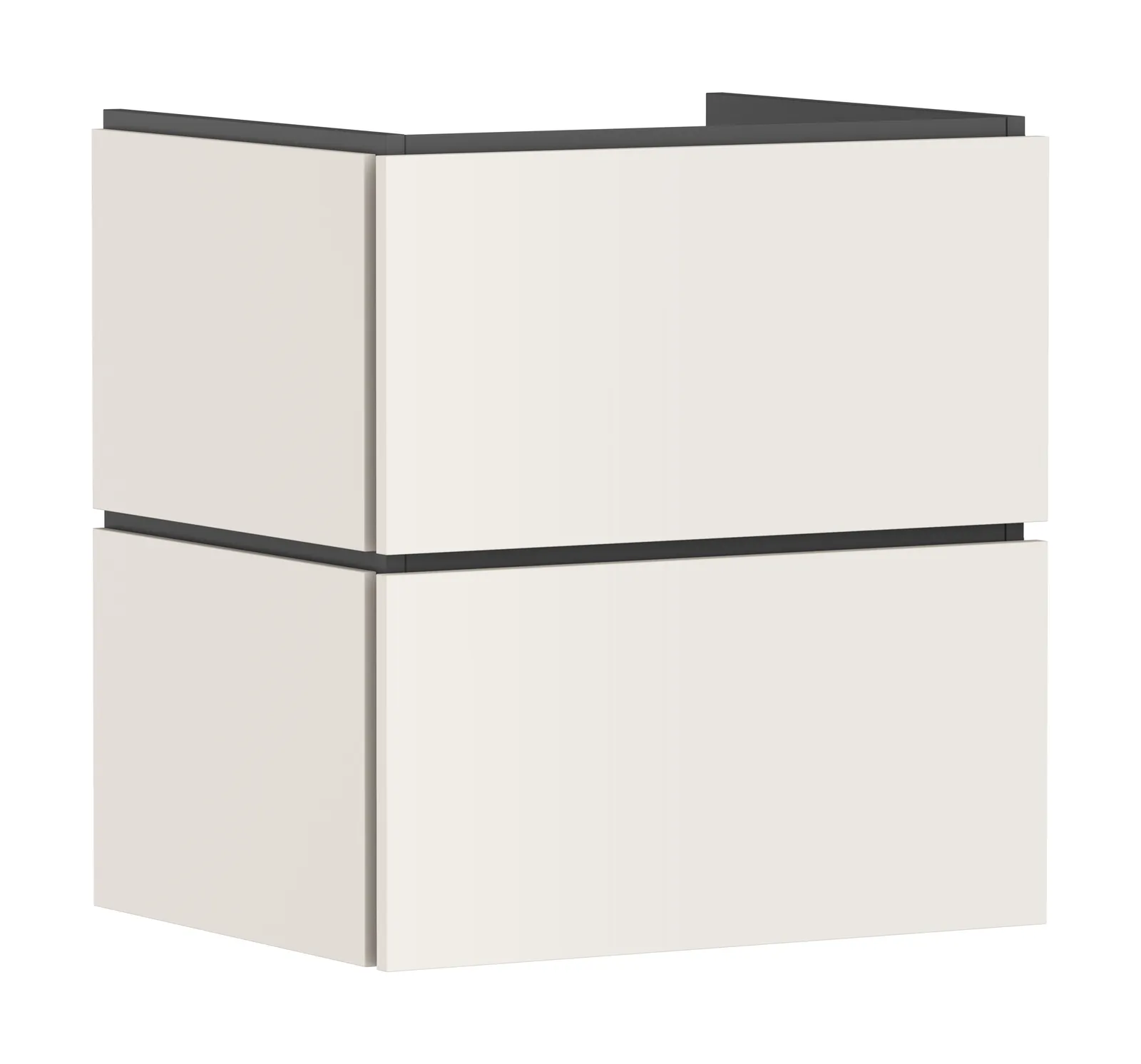 Xilesa E Lavabo tumbasi 580/470, 2 tortmali bilan, lavabo uchun