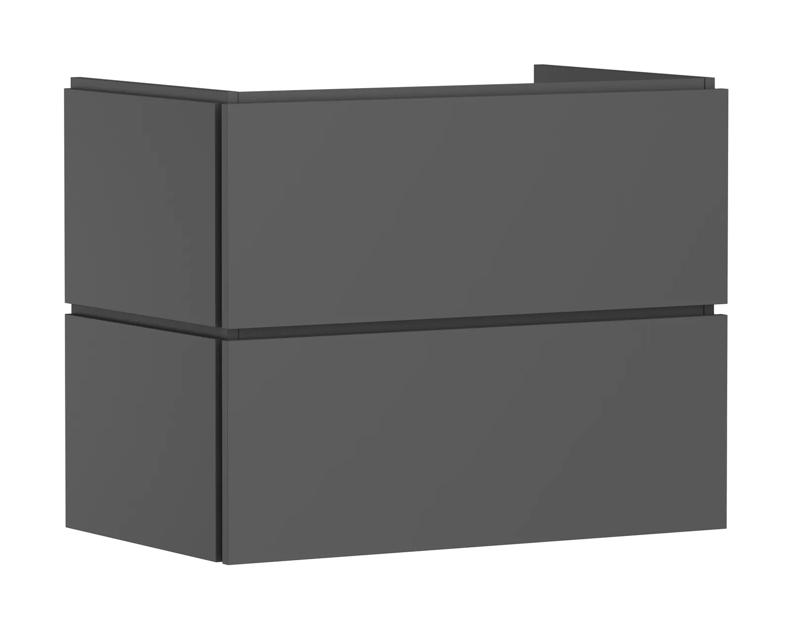 Xilesa E Lavabo tumbasi 780/470, 2 tortmali PushOpen bilan, lavabo uchun