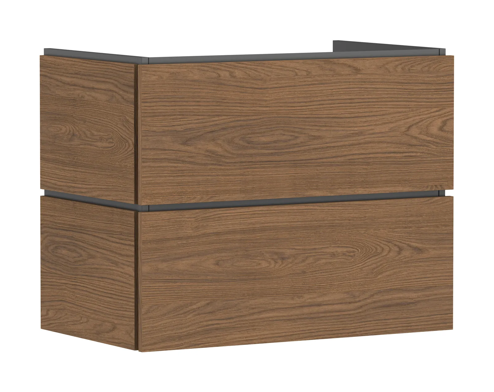 Xilesa E Lavabo tumbasi 780/470, 2 tortmali PushOpen bilan, lavabo uchun