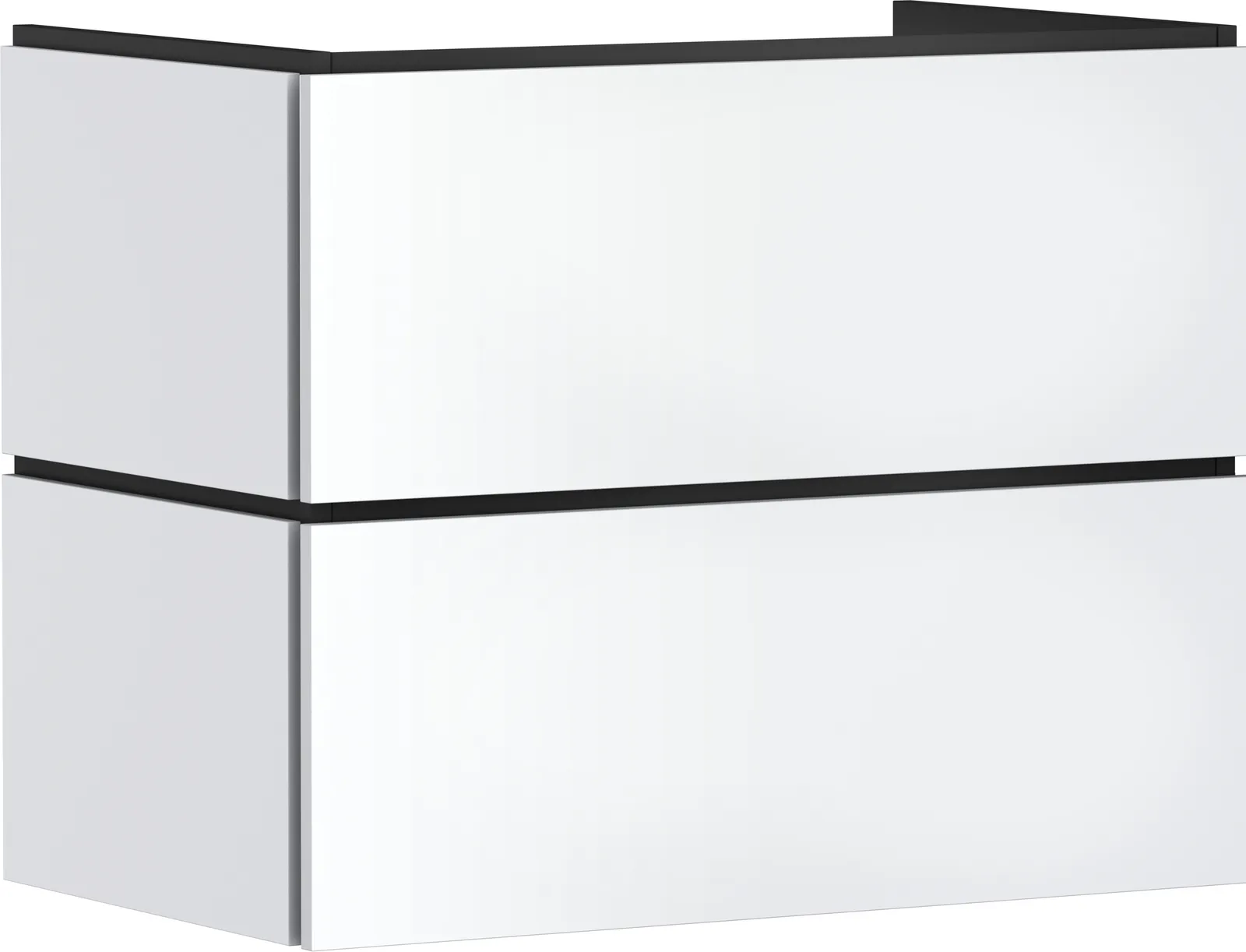 Xilesa E Lavabo tumbasi 780/470, 2 tortmali PushOpen bilan, lavabo uchun