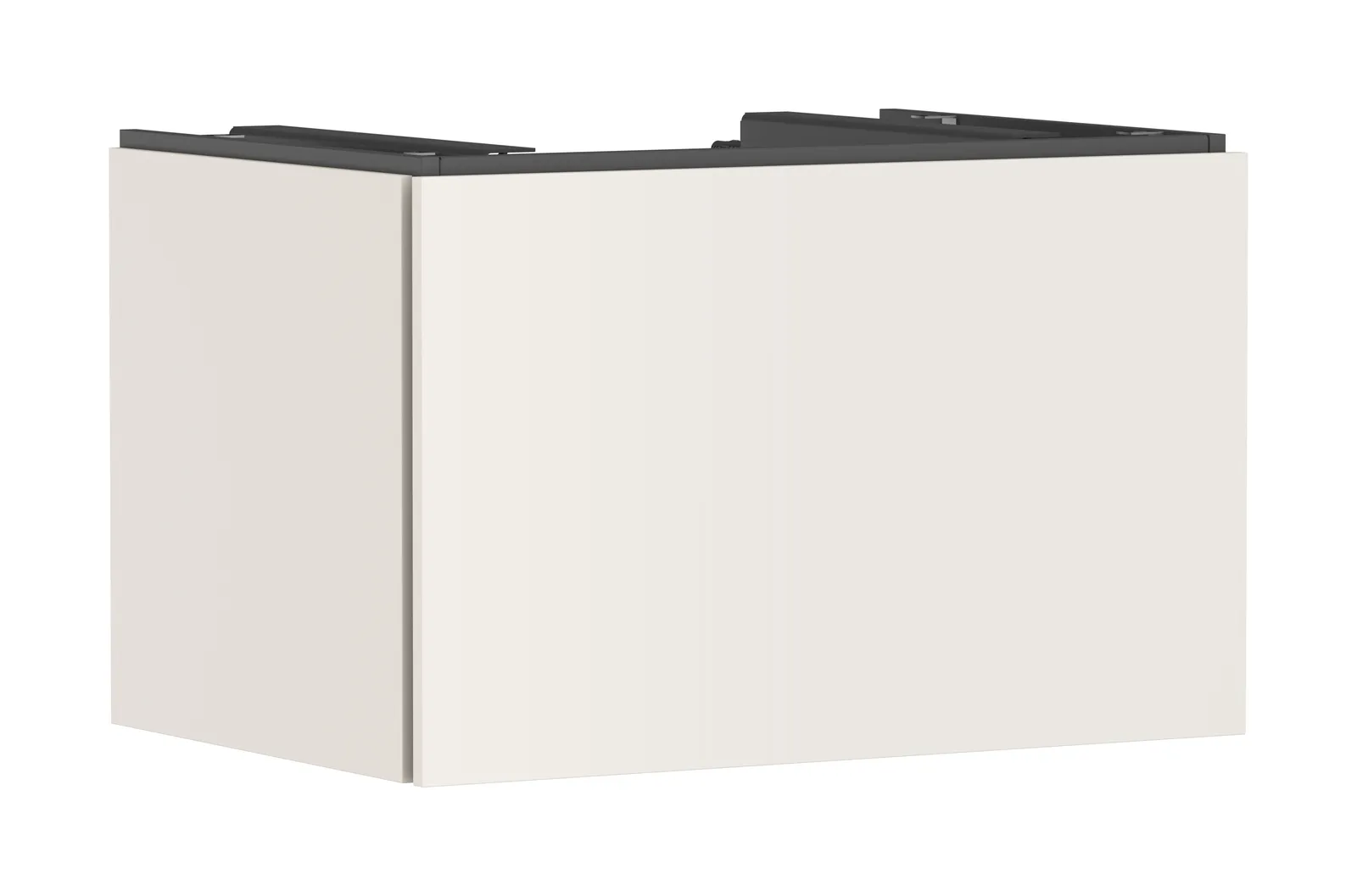 Xilesa E Vanity unit 780/550 with 1 drawer for console countertop with centre cut-out