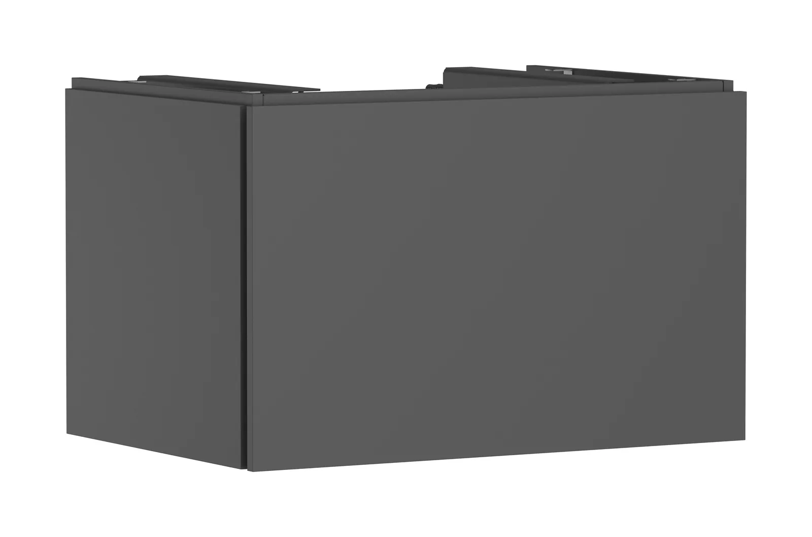 Xilesa E Vanity unit 780/550 with 1 drawer for console countertop with centre cut-out