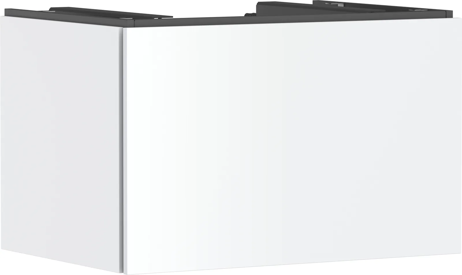 Xilesa E Vanity unit 780/550 with 1 drawer for console countertop with centre cut-out