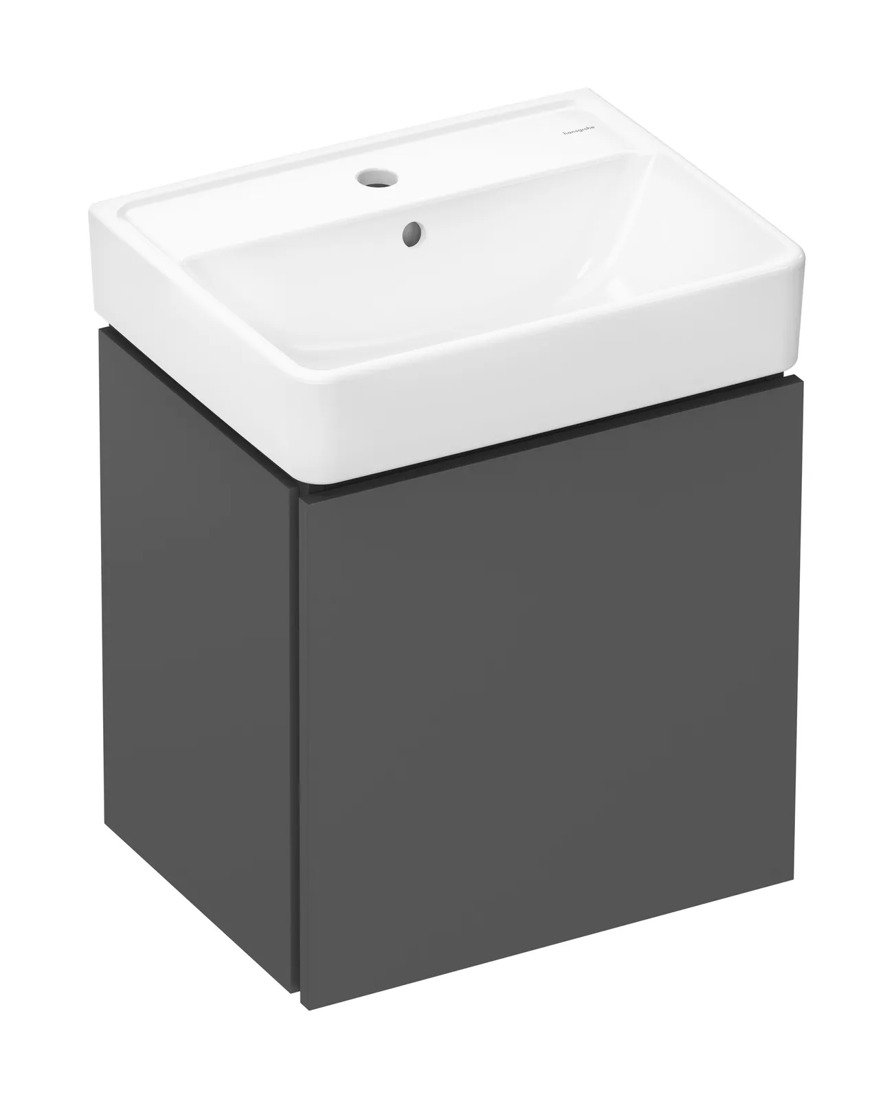 Xilesa E Lavabo tumbasi toʻplami 480/380, 1 tortmali bilan, Xanuia Q qoʻl yuvish lavabosi bilan
