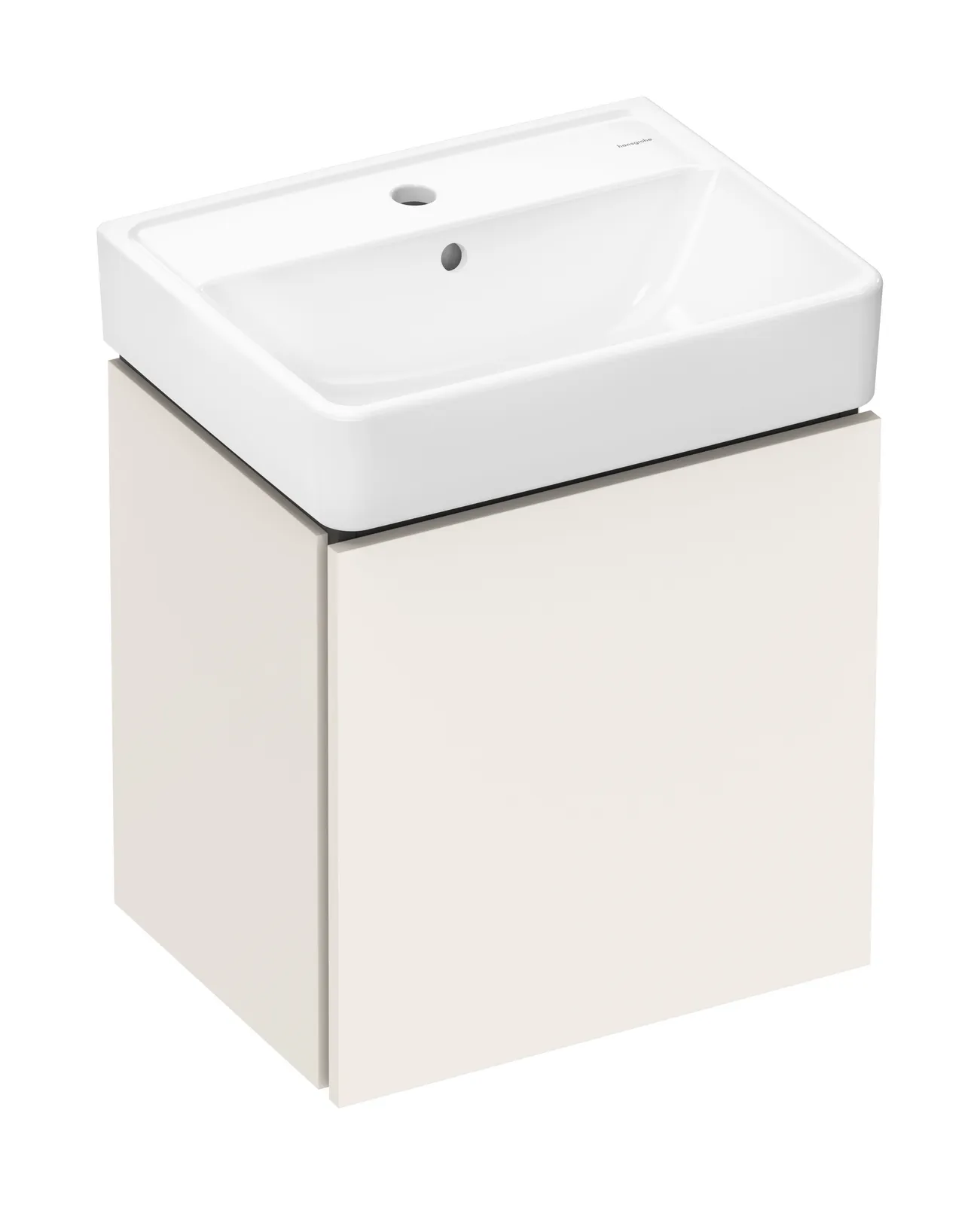 Xilesa E Lavabo tumbasi toʻplami 480/380, 1 tortmali bilan, Xanuia Q qoʻl yuvish lavabosi bilan