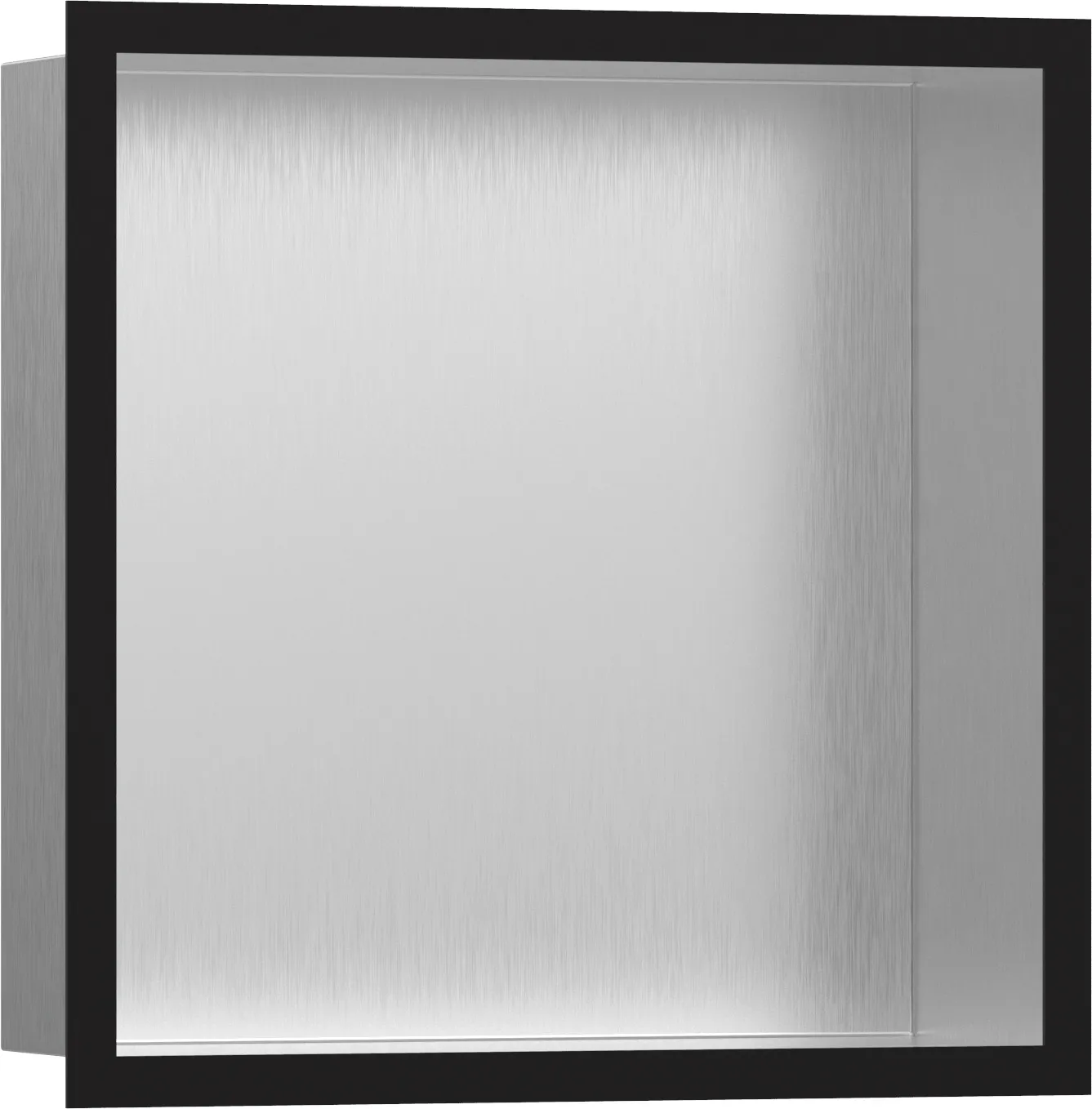 XtraStoris Individual Devor tokchasi Brushed Stainless Steel, dizayner ramka 300/300/100 bilan