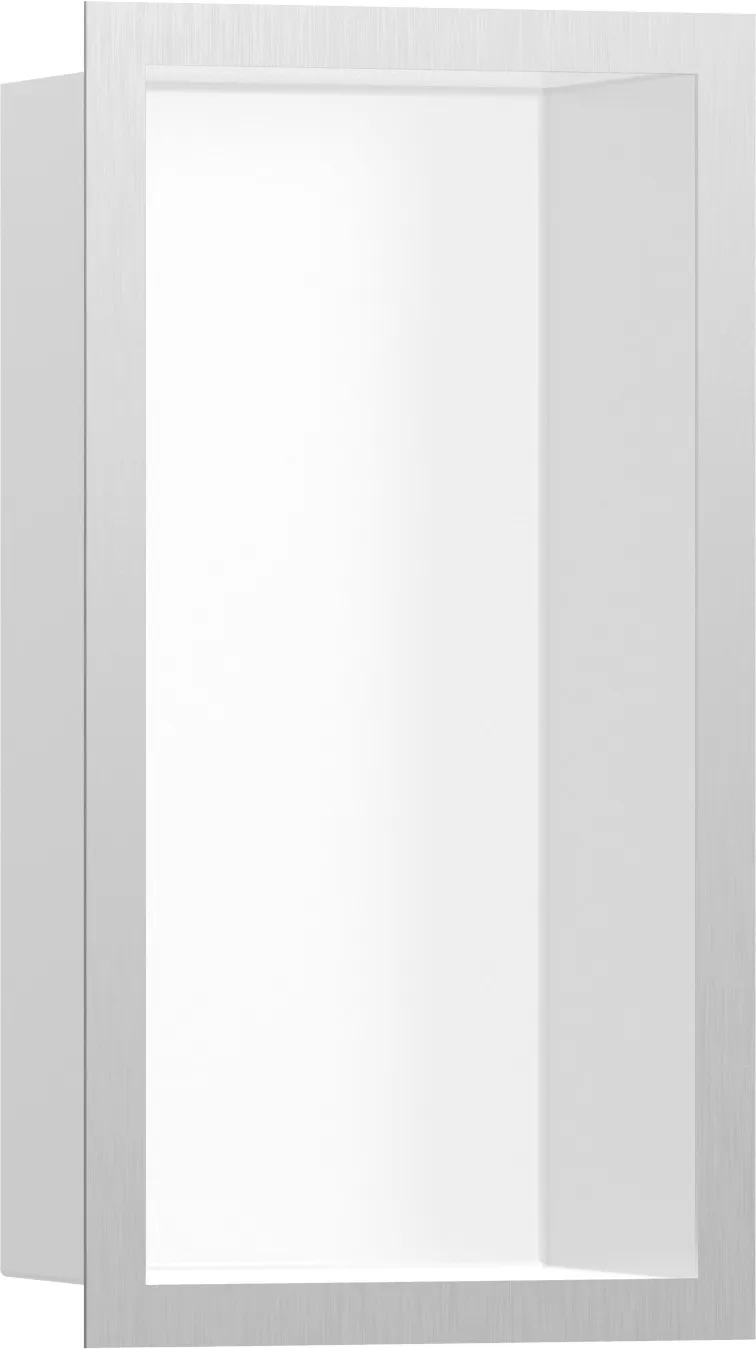 XtraStoris Individual Стенная ниша матовый белый с дизайнерской рамкой 300/150/100