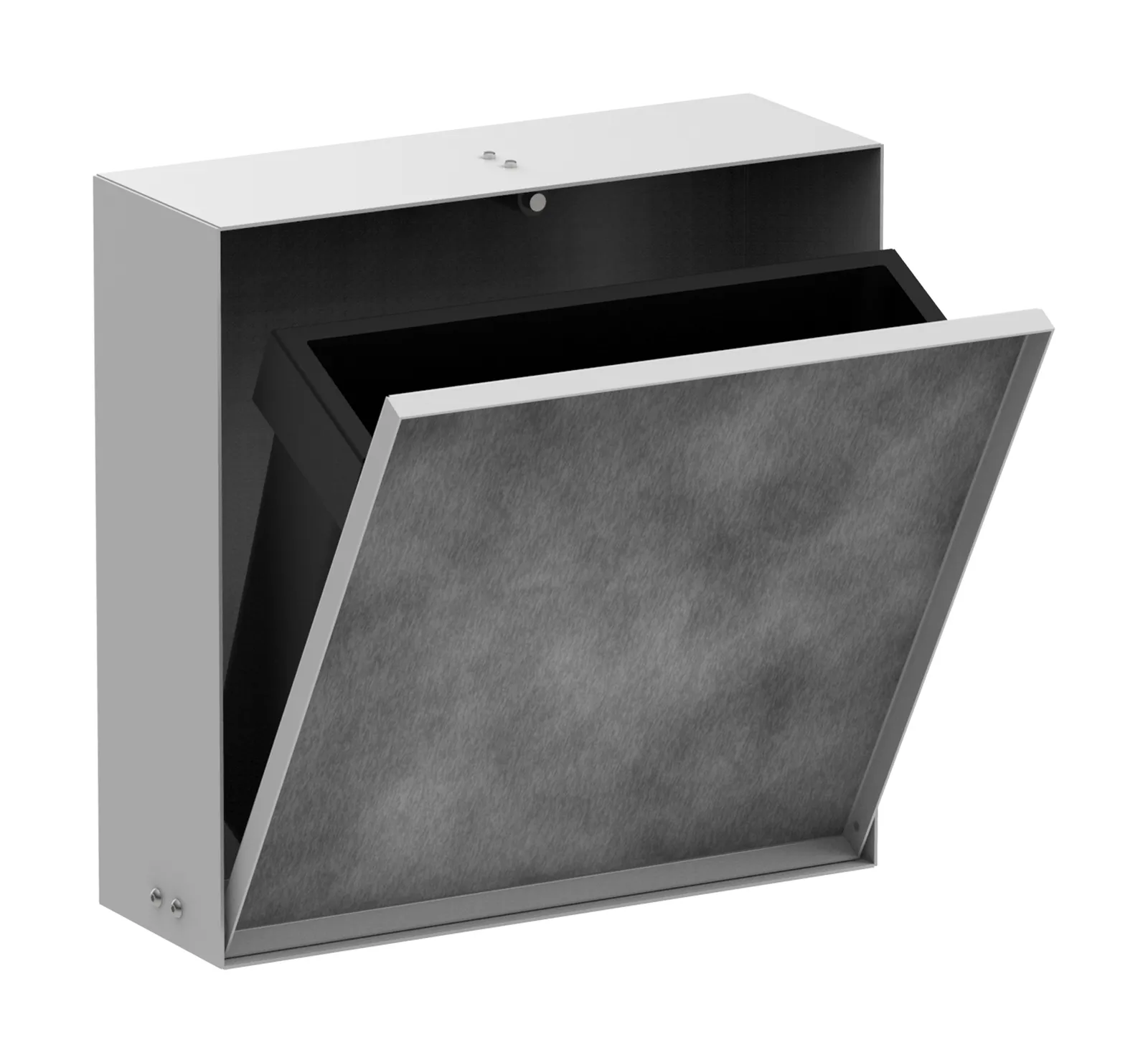 XtraStoris Rock Built-in waste bin with tileable door 300/300/100