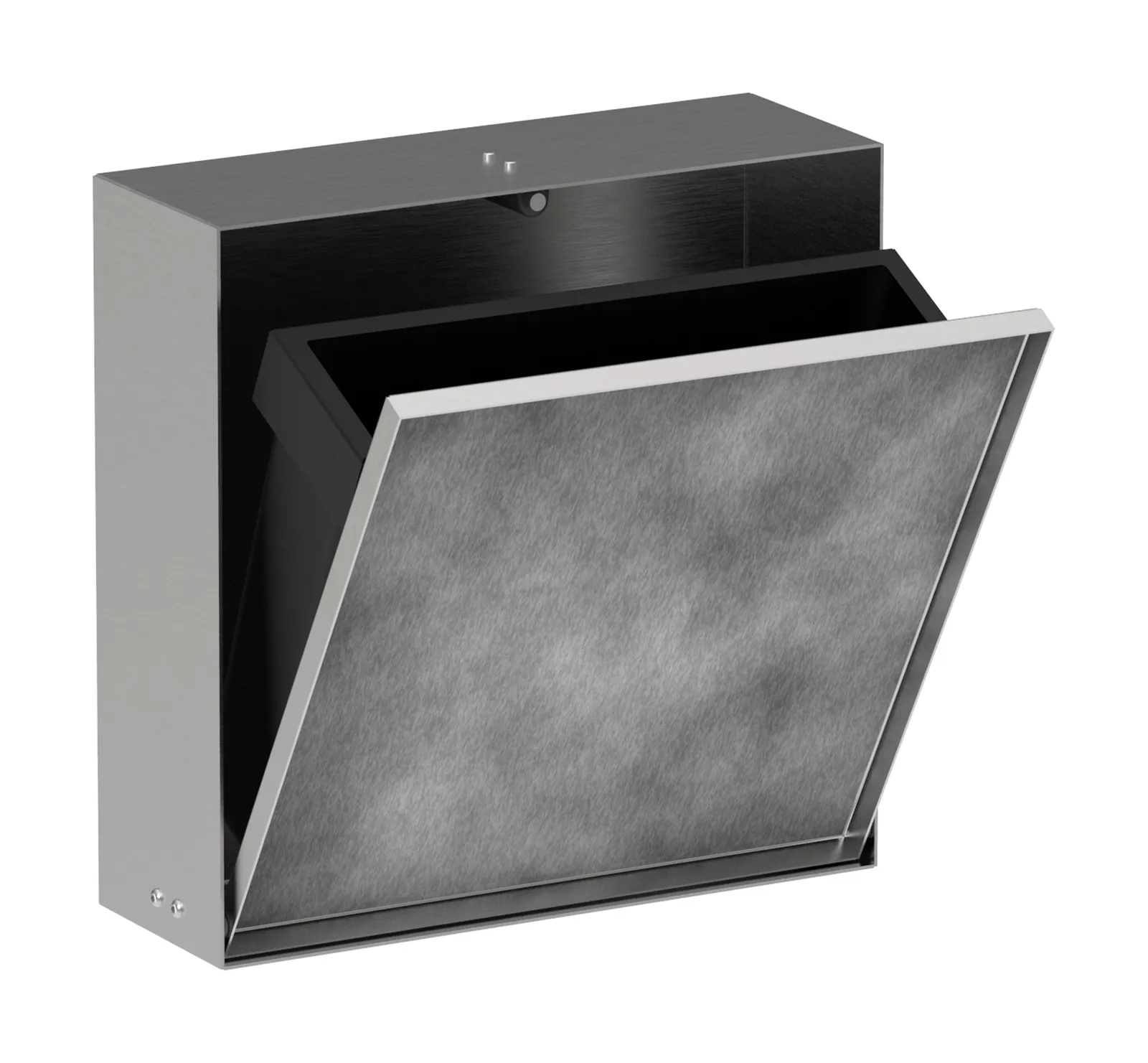 XtraStoris Rock Built-in waste bin with tileable door 300/300/100