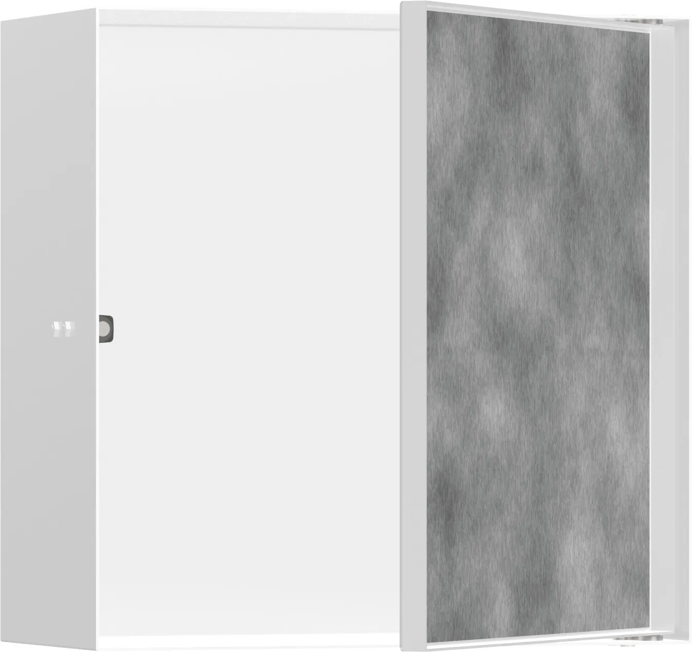 XtraStoris Rock Wall niche with tile-in door 300/300/140