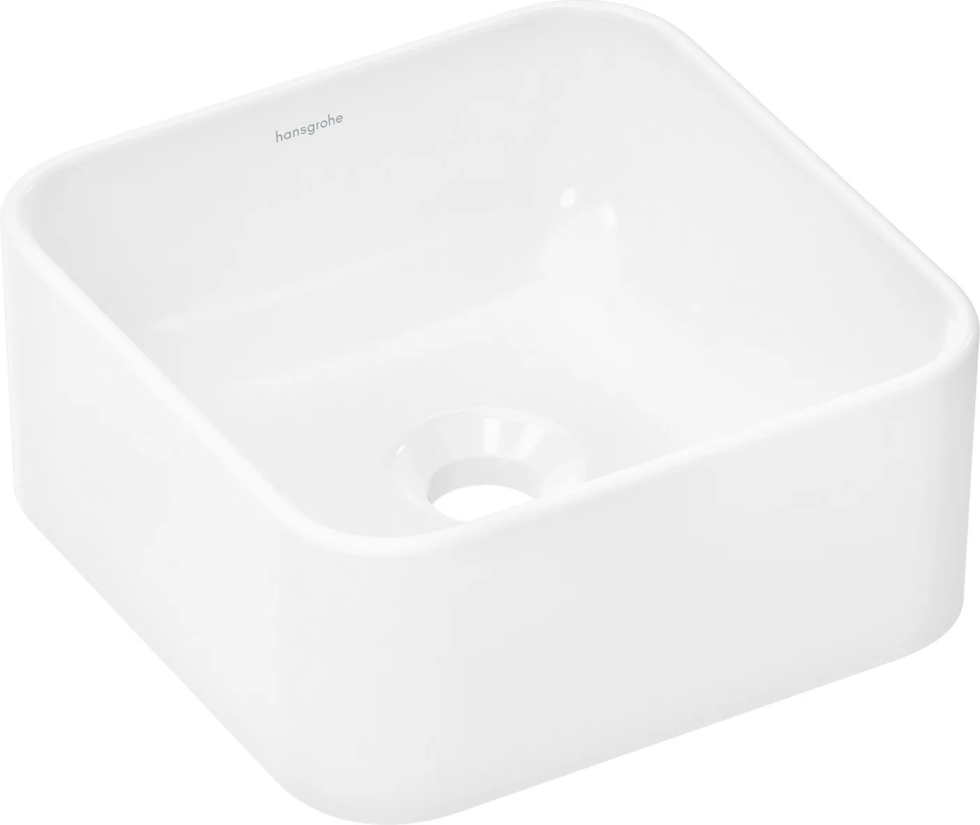 Xuniva Q Bowl basin 300/300 without tap hole and overflow, SmartClean
