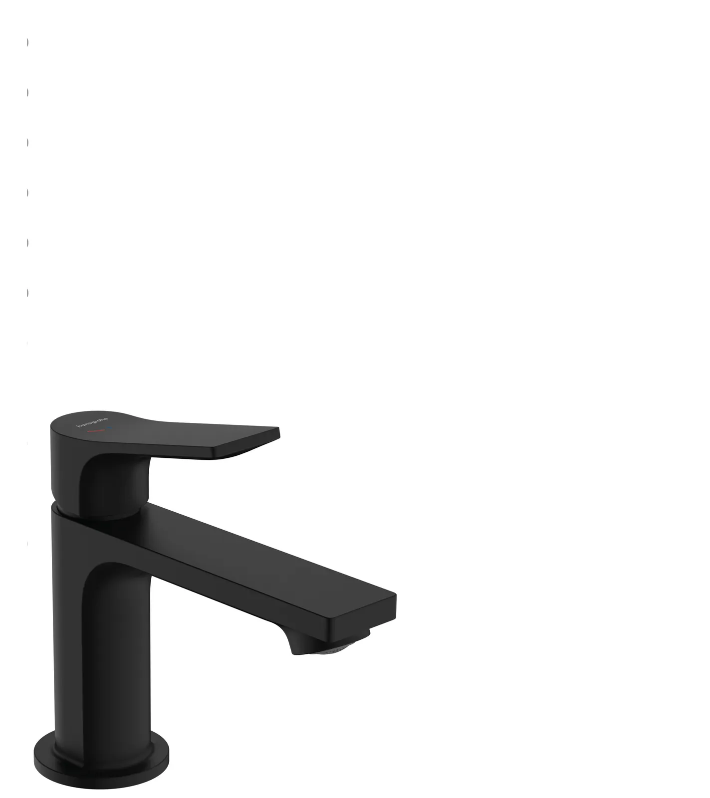 Zebris Single lever basin mixer 80 CoolStart with pop-up waste