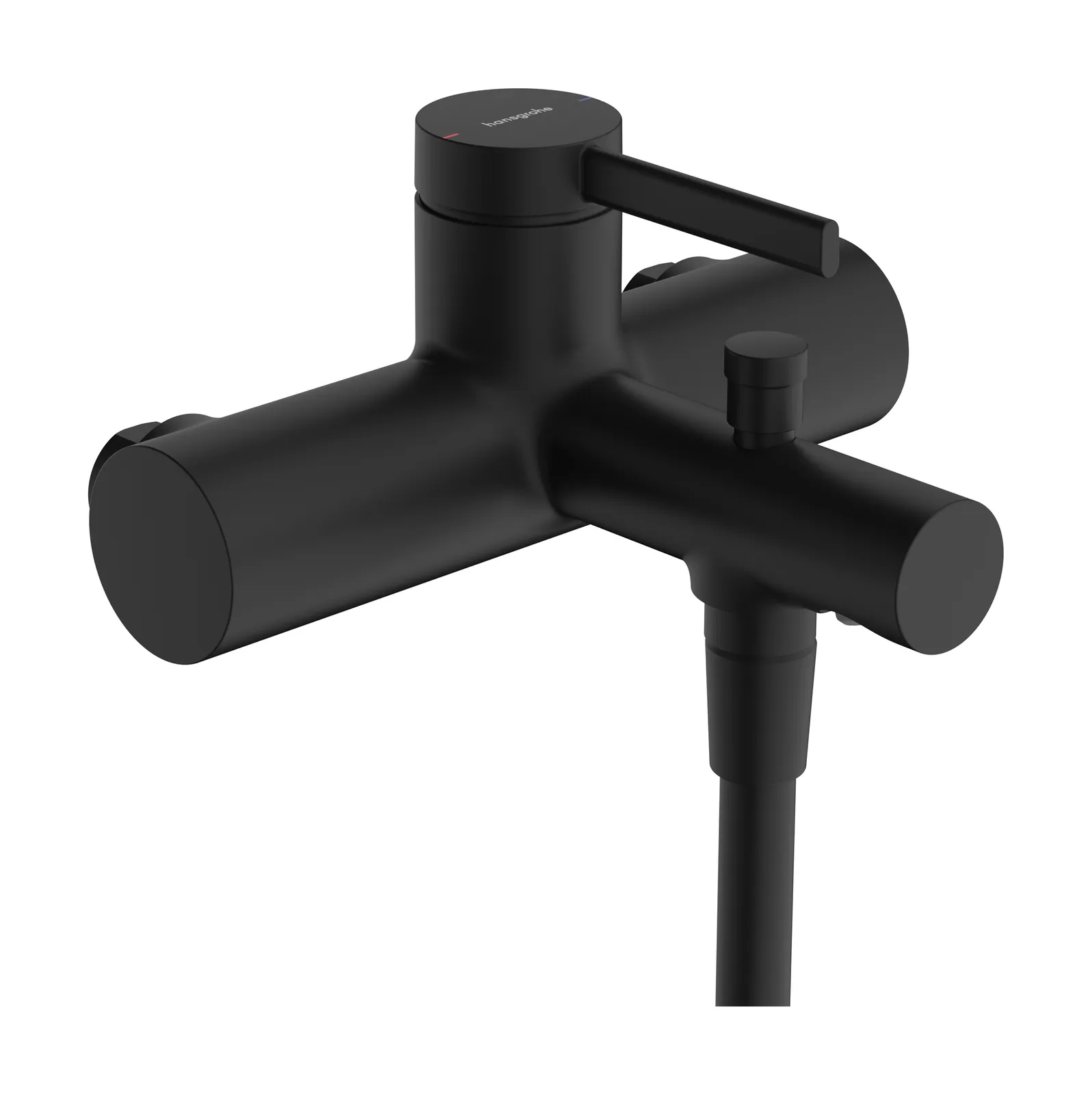 Zesis S Single lever bath mixer for exposed installation with 15.3 cm centre distance