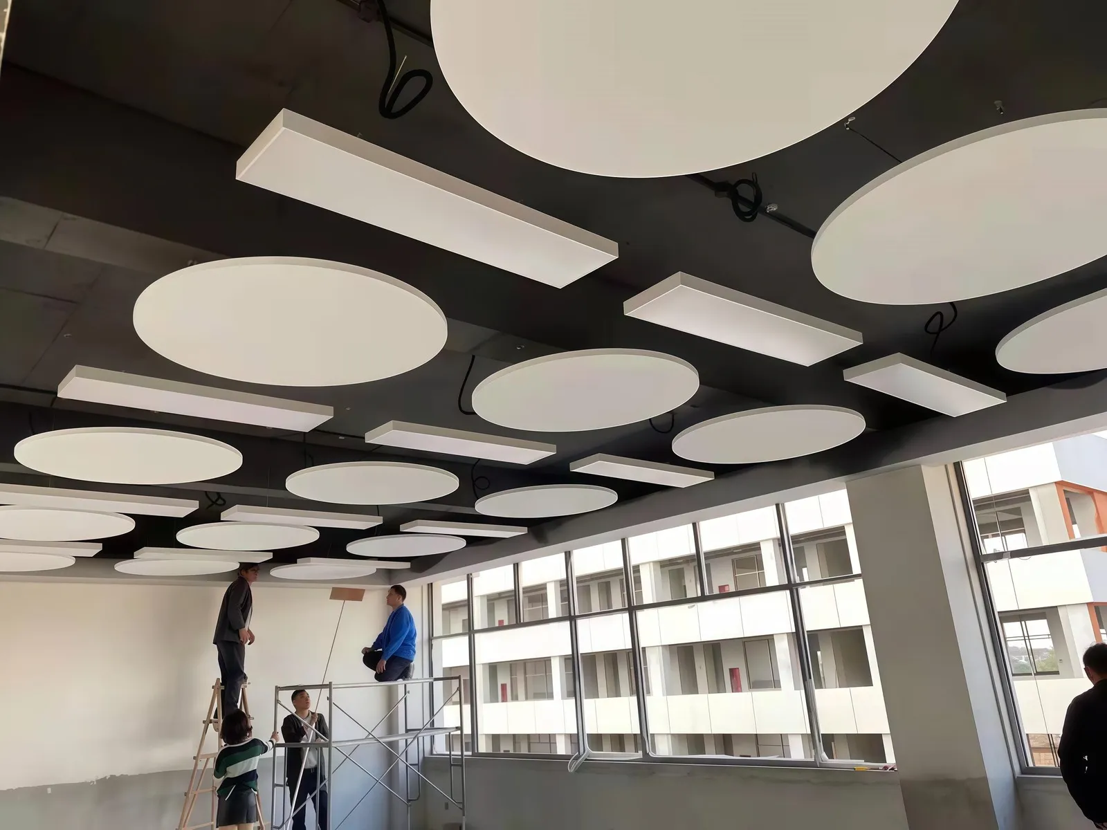 Акустические элементы Fiberglass Clouds