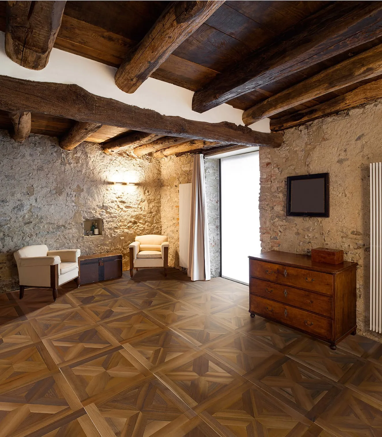 Паркет Le Quadrotte dei Dogi
