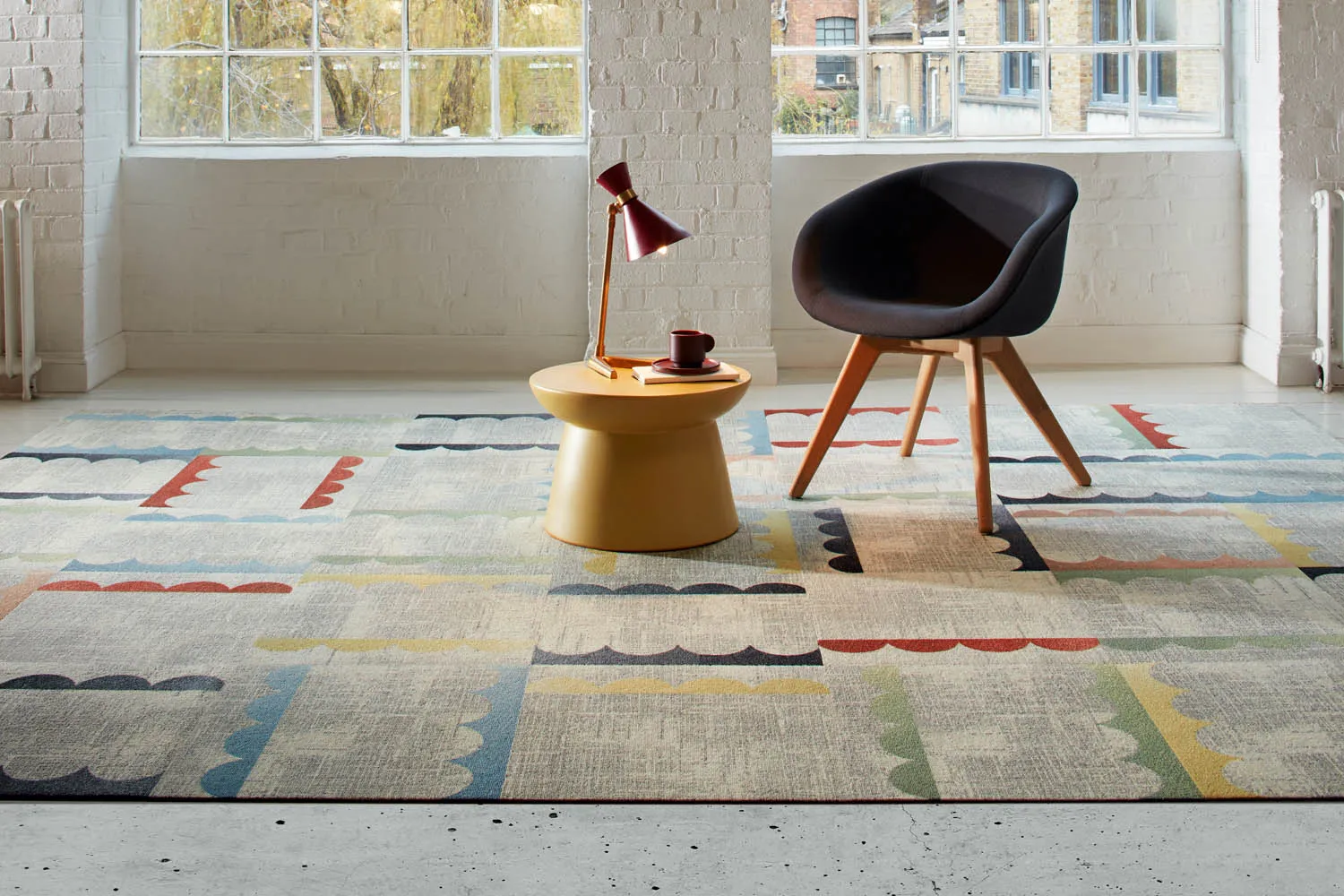 Pattern Play — Scallop gilam plitkasi